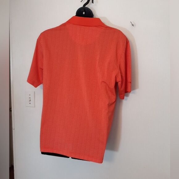 PING orange and white striped polo shirt - Picture 2 of 4